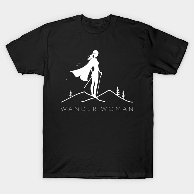 Wander Woman Hiking and Camping T-Shirt by Epic Hikes